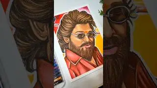 Pushparaj 🔥#shorts #pushpa #art