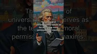 The principle of universalizability serves as the test for the moral permissibility of maxims