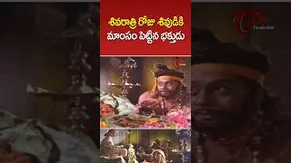 శివరాత్రి రోజు శివుడికి మాంసం పెట్టిన భక్తుడు..!! #BhaktaKannappa #MahaShivaratri #ShivaratriSpecial