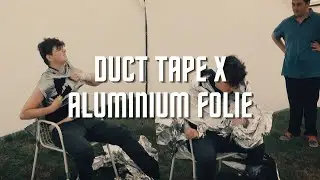 100 M DUCT TAPE + ALUMINIUM FOLIE CHALLENGE *TUUR* #2