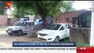 CBI Conducts Raid at BJP MLA Sengar's Residence
