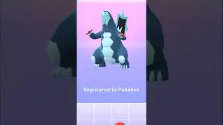 Got BAXCALIBUR (Gen 9) in Pokemon GO.