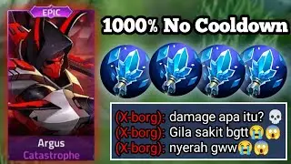ARGUS BUILD NO COOLDOWN FLETING TIME AUTO BUKA TERUS ULTINYA ARGUS | ARGUS TOP 1 GLOBAL | ARGUS-MLBB