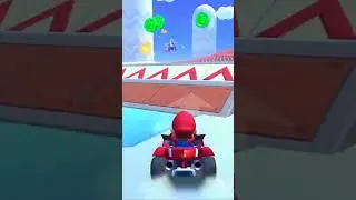 Mario Kart tour IOS - SNES Vanilla Lake 1T Mario gameplay🍄