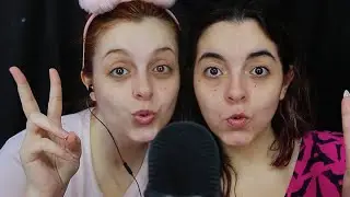 ASMR IRMÃS: SE MAQUIANDO + TRIGGERS INCRÍVEIS com Juliana Motta