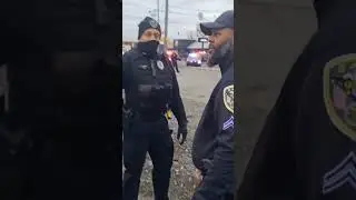 Cop barks orders, citizen calls him a 