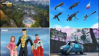 Fortnite x Invincible Wave 2 | New Fortnite Reload & Ballistic Map?! Upgraded Reboot Van?! & More!