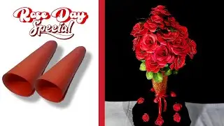 DIY Rose Bouquet | Rose Day Special | Adbhut Ideas