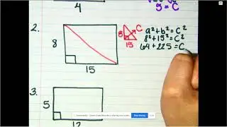 Pythagorean Theorem Works with Rectangles?