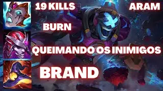 Brand FULL AP I ARAM I Queimando os Inimigos I Build Muito Forte I Nerd do ARAM I 1080p 60fps I 2023