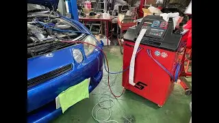 2023-03-09　青い車に　PS134　DUALPRO　を施工しました。
