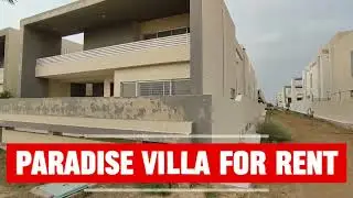 Bahria Paradise 500 Yards Villa for Rent I Semi Corner I West Open I Road 8 I Family Environment