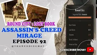 Assassin's Creed Mirage Gameplay Round City : Lost Book | EPISODE 92