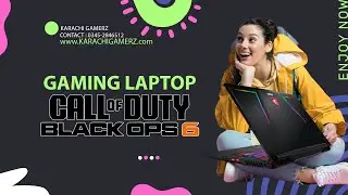 GAMING LAPTOP - COD BLACK OPS 6 REVIEW - PRICE 120K