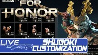 Samurai Shugoki Customization in For Honor - Samurai Class Customization in For Honor
