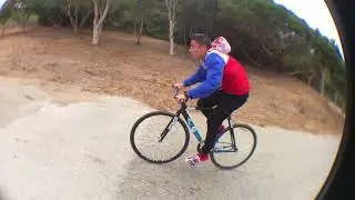 Tricks on track bikes with Jake Lanich