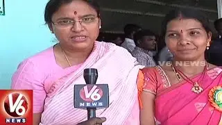 Uttam Padmavathi Launches Telangana Reddy Bidda Dairy | Hyderabad | V6 News