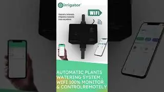 Irrigator wifi garden timer  automatic plants watering system for vacation and holiday ios andorid