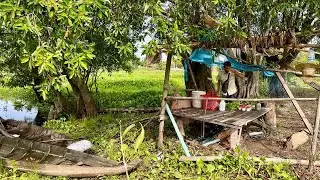 Traditional Khmer fishing cooking techniques in rural areas