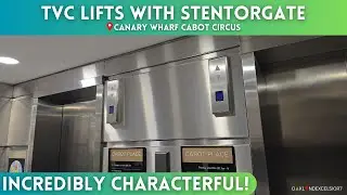 SUPERB Lifts with Custom Stentorgate Announcements at Cabot Place, Canary Wharf