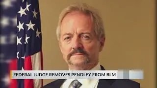Federal Judge Removes Pendley