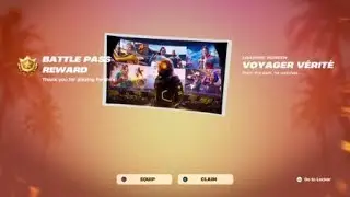 Fortnite Loading Screen:  VOYAGER V&Eacute;RIT&Eacute;     ( The Bride's Revenge set )