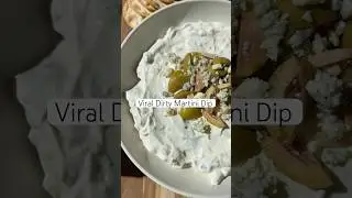 🍸DIRTY MARTINI DIP #traderjoes #traderjoesfinds #traderjoesfavorites #shortsvideo #easyrecipes