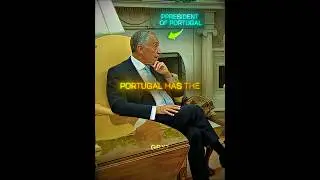 Even Portugal&rsquo;s president is afraid of Ronaldo 💀🇵🇹 #edit #capcut #trending #viralvideo #shorts