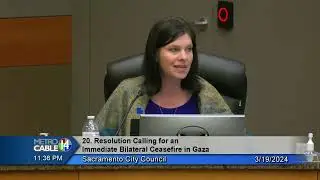 Council Member Lisa Kaplan & Mayor Steinberg's closing comments at the 3-19-2024 Sac City Council