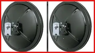 5&rdquo; Black Convex Mirror: The Ultimate Blind Spot Solution for Safer Driving