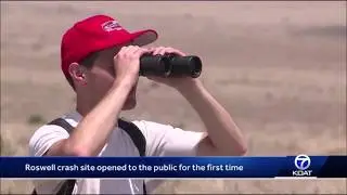 CBS News: Roswell UFO Crash Site Opens ToThe Public After 71 Years