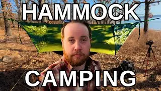 Solo Winter Camping In A Hammock | 19&deg;F |