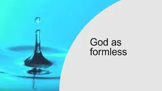 God as formless