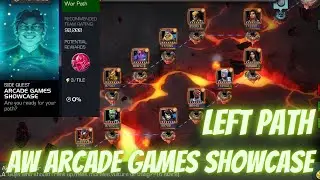 New AW Arcade Games Showcase 100% | Left Path Guide | Clarity & House of Mirrors | MCOC