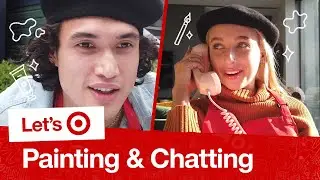 Emma Chamberlain & Charles Melton Paint Together | Let's Target