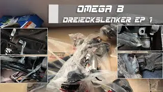 Dreieckslenker an der VA des Omega B (V94) EP1 #opel #v6 #mv6