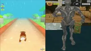 Temple Dog Run vs Temple Dungeon Endless Run