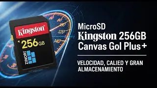 👉 MicroSD Kingston 256GB Canvas Gol Plus 💾 | Velocidad, Calidad y Gran Almacenamiento