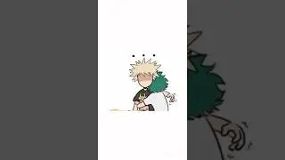 bakugou: where do you think you are going nerd⁉️😠😂 bakudeku comic 🧡💚