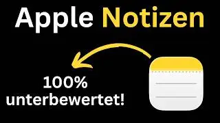 Apple Notizen: So viel besser als Ich dachte! 