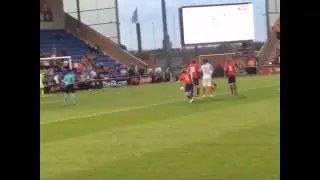 England U21 v Norway U21 Marcus Rashford's Penalty