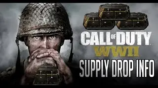 COD WWII SUPPLY DROP INFO *LEAKED CONTENT ??*