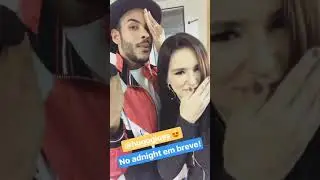 K&eacute;fera e Hugo Gloss no Projac na Globo gravando Adnight