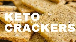 KETO ALMOND FLOUR CRACKERS