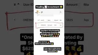 YFX | ONE STEP FIX | BOTBRO | TLC trading 📈 investment 🤑#yfx #botbro #onestepfix #tlc