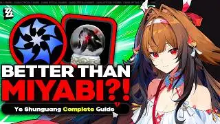 SHE'S UNBELIEVABLY BROKEN! The BEST Guide to Ye Shunguang (Teams/Disk/W-Engine) - Zenless Zone Zero