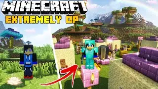 MINECRAFT BUT I CAN CRAFT NEW EXTREMELY OP STRUCTURES