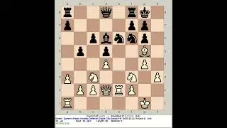 Fruit 2.3.3f против Stockfish 17.1 | Ферзевая пешка: защита Хорвица #шахматы