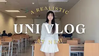 Học h&agrave;nh ở NEU | Dậy học l&uacute;c 4h s&aacute;ng, Teamwork, &hellip; | Study vlog | rachelis