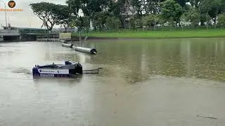 USV for Water Garbage Collection at Singapore Canals